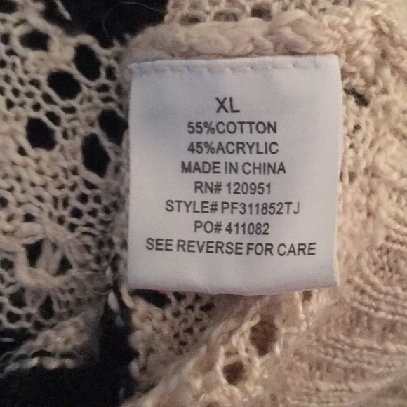 Open Knit Cardigan - Picture 5 of 5